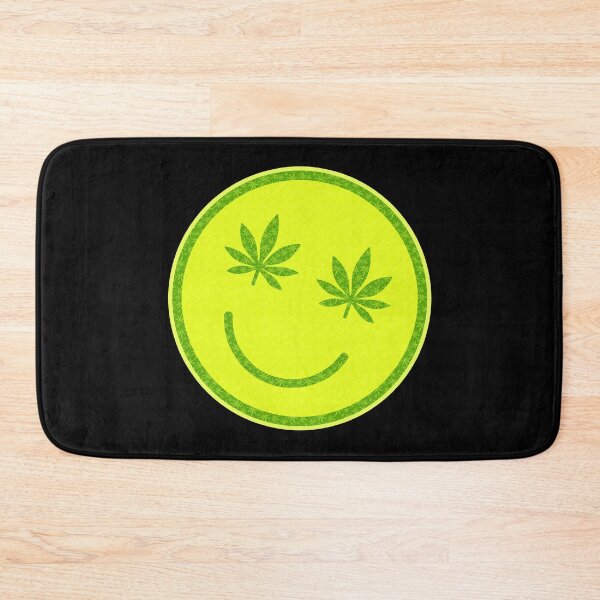 Item preview, Cannabis Weed Leaf Smiley Gift designed and sold by TTFMerch.