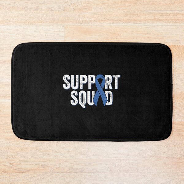 Item preview, Colon Cancer Support Squad Blue Colorectal Awareness Ribbon designed and sold by hautalachante.