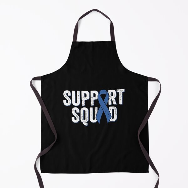 Item preview, Colon Cancer Support Squad Blue Colorectal Awareness Ribbon designed and sold by hautalachante.