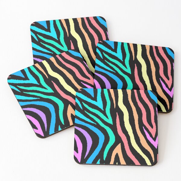 Item preview, Colorful abstract zebra designed and sold by Timegraf.
