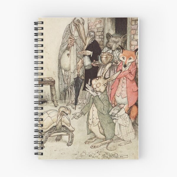 Item preview, Tortoise and the Hare - Arthur Rackham designed and sold by NineVi.