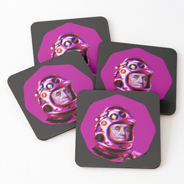 Item preview, Crypto Benjamin | Cyber Space Astronaut Miner | Purple  designed and sold by spinolator.