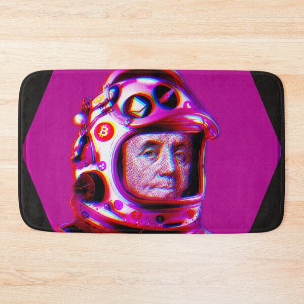 Item preview, Crypto Benjamin | Cyber Space Astronaut Miner | Purple  designed and sold by spinolator.