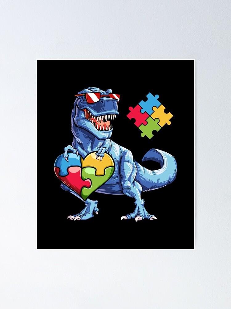 Teacher-Saurus Rex Shirt Cute Dinosaur Autism Awareness Gift Teacher-Saurus Rex Shirt Cute Dinosaur Autism Awareness Gift