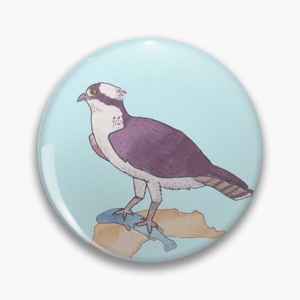 Item preview, Osprey watercolor bird art bird species designed and sold by TheWaterBirds.
