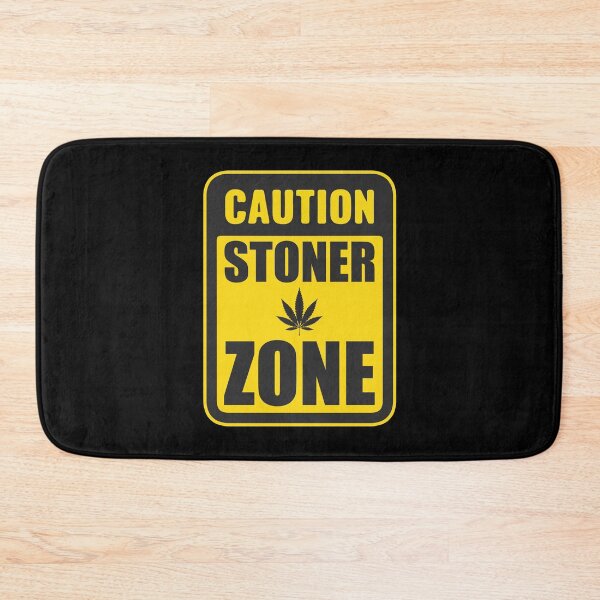 Item preview, Caution Stoner Zone Cannabis Weed Leaf Gift designed and sold by TTFMerch.