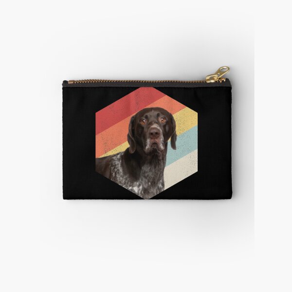 Item preview, cute german shorthaired pointer dog art retro vintage gifts designed and sold by alaechamlal.