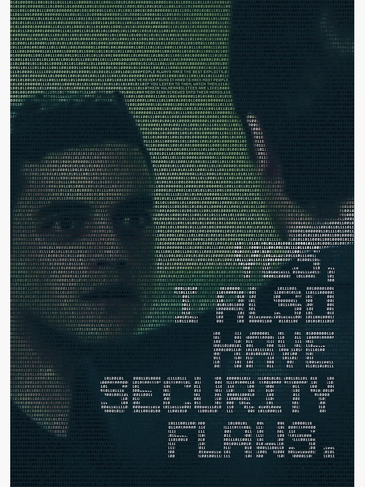 "mr. robot_eps1.4_3xpl0its.wmv" Poster by zsutti Redbubble