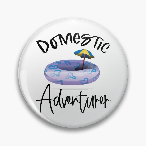 Item preview, Domestic Adventurer | Backyard Vacay designed and sold by GravitiTees.