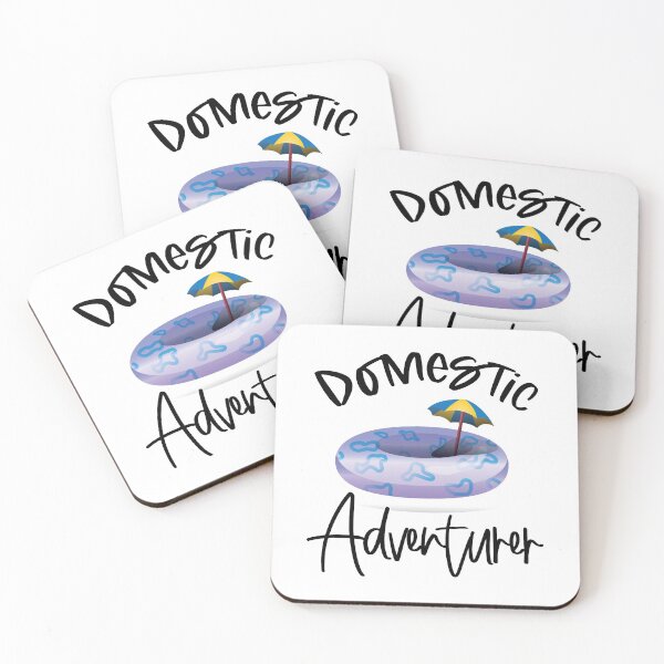 Item preview, Domestic Adventurer | Backyard Vacay designed and sold by GravitiTees.