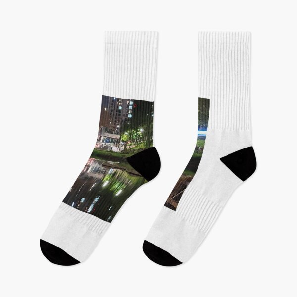 Item preview,  The night view of hongjecheon, seoul  in Korea designed and sold by human8891.