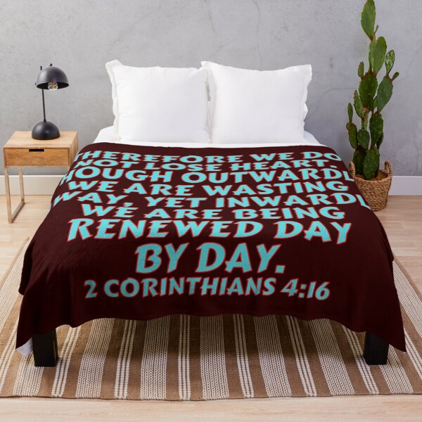 Item preview, Bible Verse 2 Corinthians 4:16 designed and sold by Prayingwarrior.
