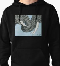 Entangled Elephants Pullover Hoodie