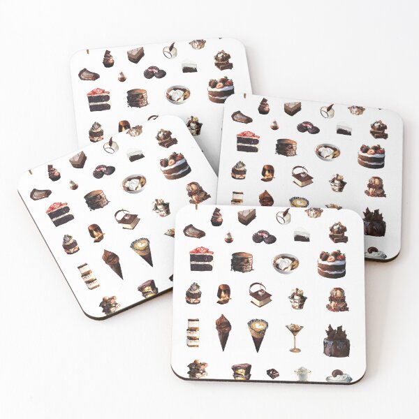Item preview, Chocolate icecream cake print designed and sold by MShengraben.
