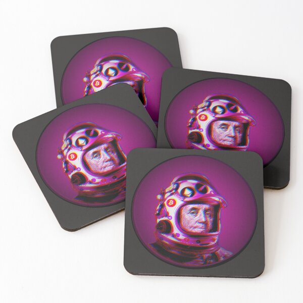 Item preview, Crypto Benjamin | Cyber Space Astronaut Miner | Purple  designed and sold by spinolator.