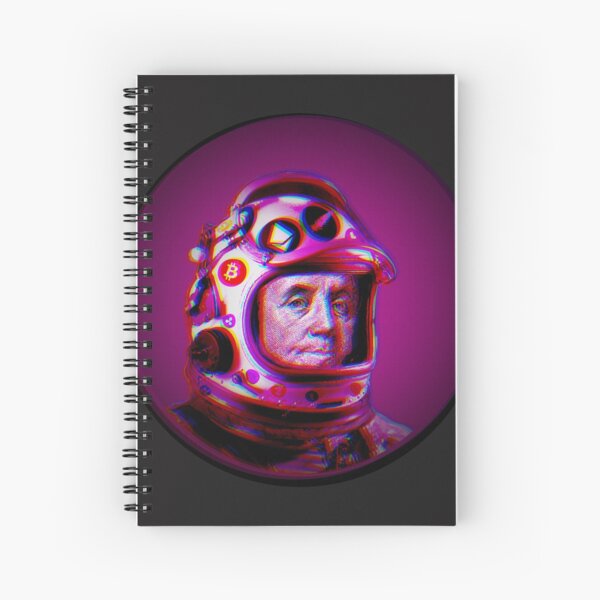 Item preview, Crypto Benjamin | Cyber Space Astronaut Miner | Purple  designed and sold by spinolator.