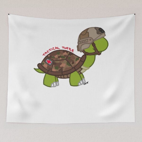 Item preview, Tactical Turtle Sticker designed and sold by LydiaMacdonald.