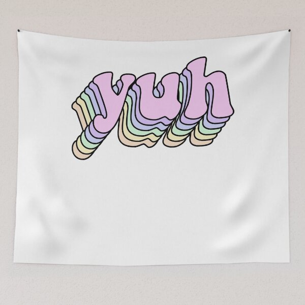 Item preview, Yuh graphic Sticker designed and sold by LydiaMacdonald.