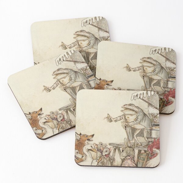 Item preview, The Frog and the Fox - Arthur Rackham designed and sold by NineVi.