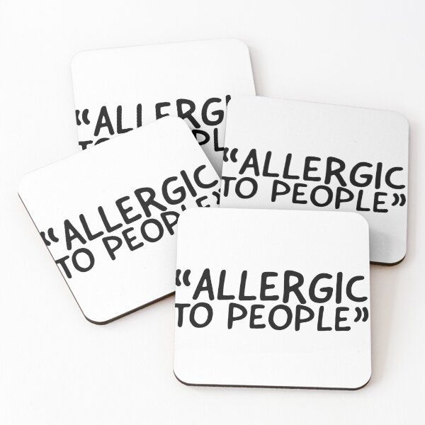 Item preview, Allergic To People designed and sold by JirfHend.