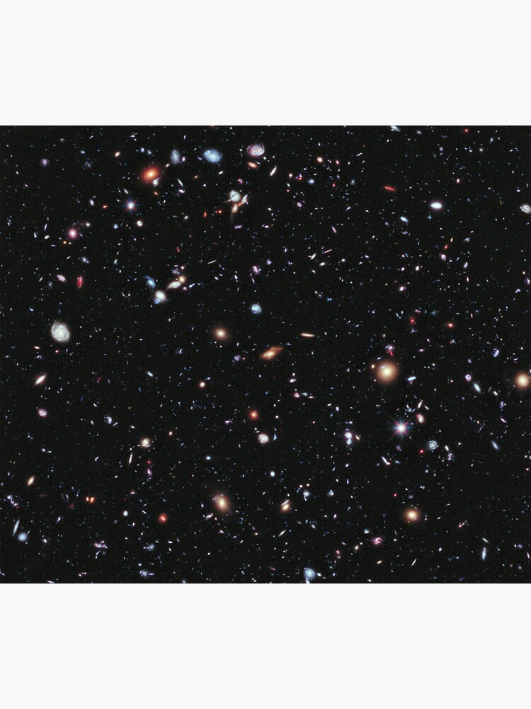 THE COSMOS. HUBBLE. Nasa, Extreme Deep Field image, space, constellation, Fornax. by TOMSREDBUBBLE