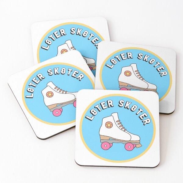 Item preview, Later Skater Sticker designed and sold by Fuel & Flora.