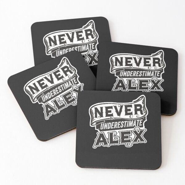 Item preview, Alex Name Never Underestimate Alex Funny Alexander designed and sold by TheBlueHeaven.