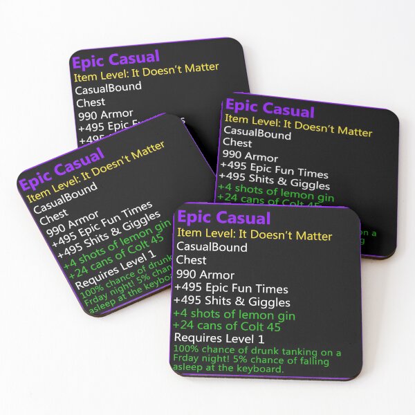 Item preview, Epic Casual designed and sold by casualcoo.