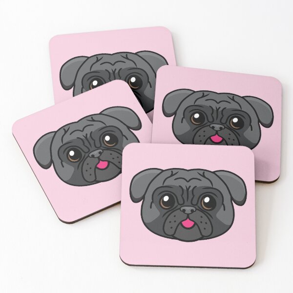 Item preview, Pug (Black) designed and sold by johnnyp1975.