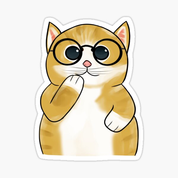 Mofu sand kittie cats Sticker