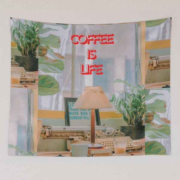 Item preview, Coffee is Life Picture #1 designed and sold by Krispsm.