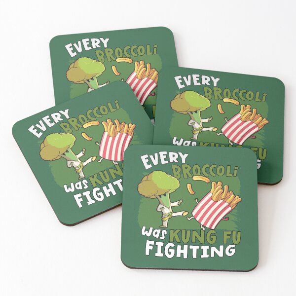 Item preview, Every Broccoli Was Kung Fu FIghting designed and sold by SLAG-Creative.