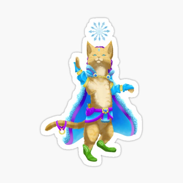 Item preview, Crystal Maiden Cat - Dota 2  designed and sold by Catalie-Art.