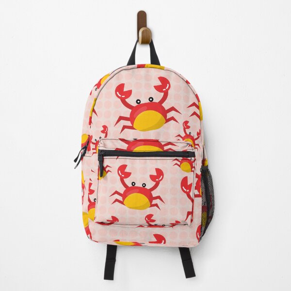 Item preview, cute crab seamless pattern designed and sold by werezu.