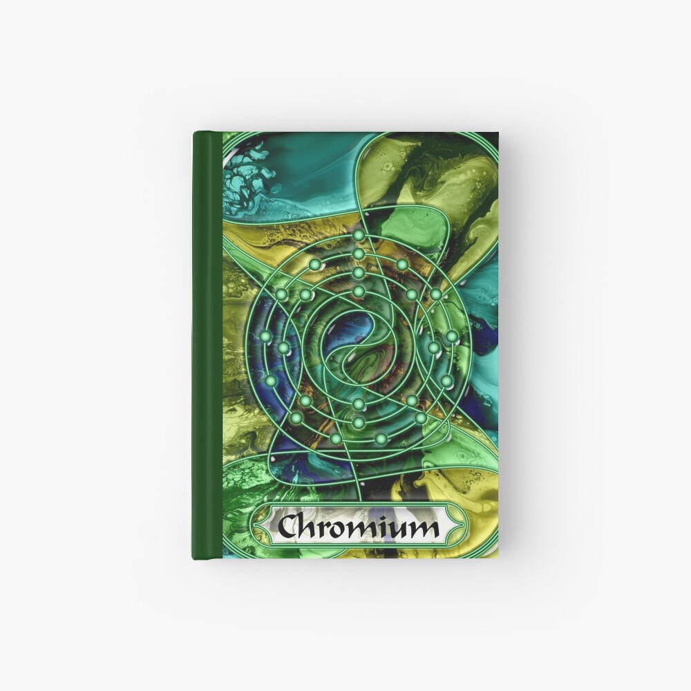 Element 24: Chromium Hardcover Journal