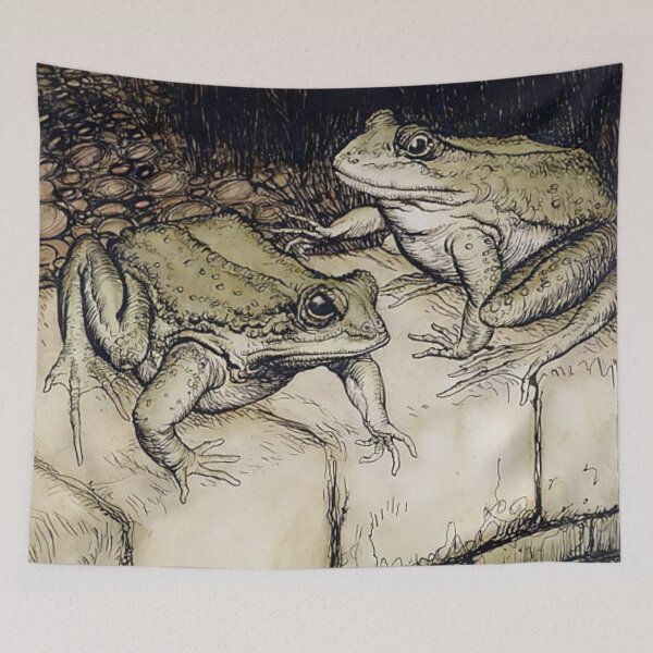 Item preview, The Frogs and the Well - Arthur Rackham designed and sold by NineVi.