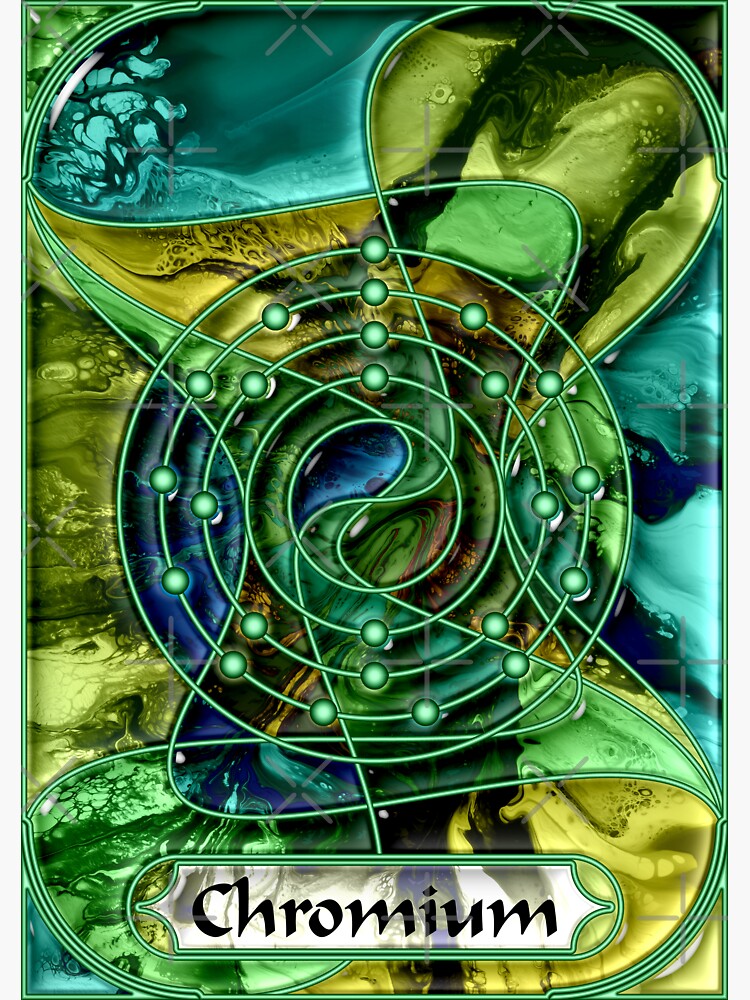 Element 24: Chromium by kerravonsen