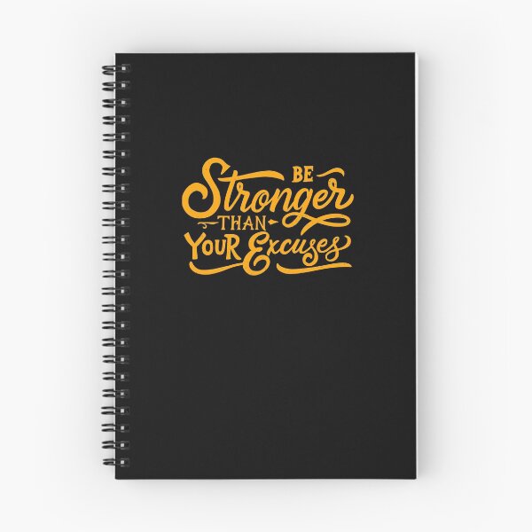 Item preview, Copy of Be stronger than your excuses designed and sold by HumanwreckageRB.