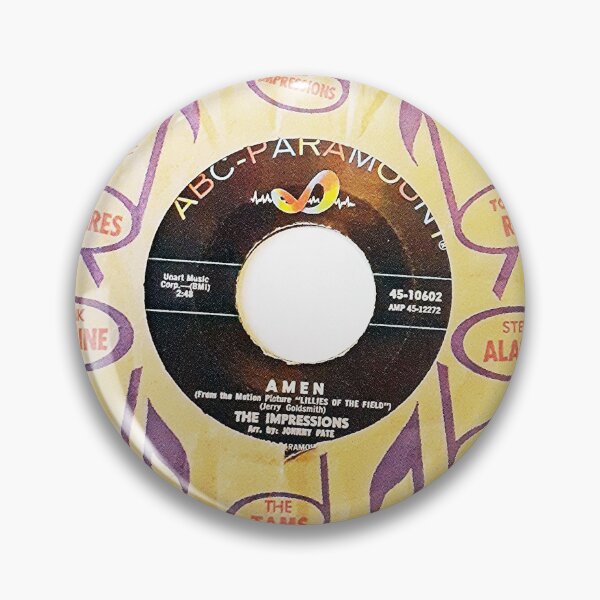 Item preview, Impressions, Amen, Soul, Company  Slv, 45,  The Impressions, Amen, Funk, Soul, 1964  designed and sold by Vintaged.