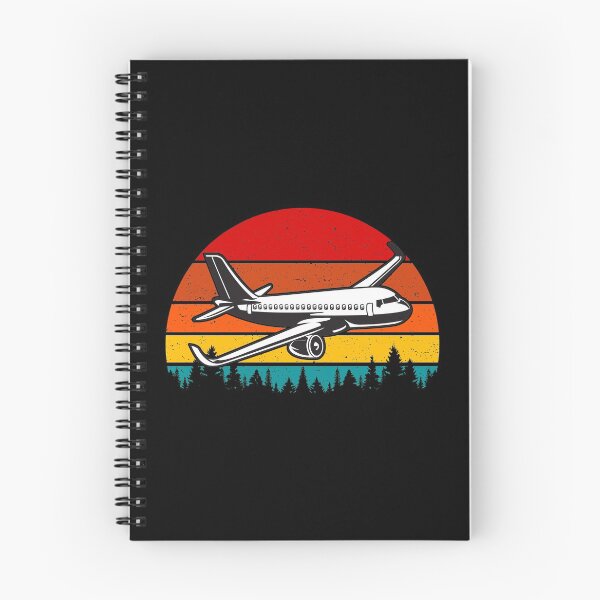 Item preview, Commercial Airplane with a Vintage Sunset designed and sold by liftdesign.