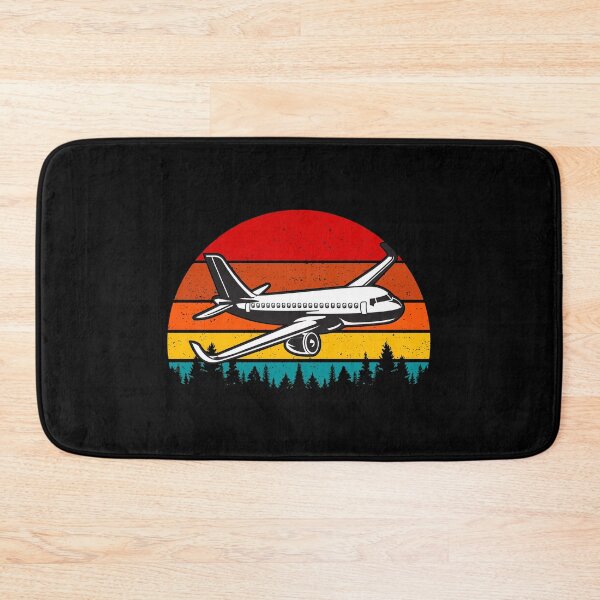 Item preview, Commercial Airplane with a Vintage Sunset designed and sold by liftdesign.