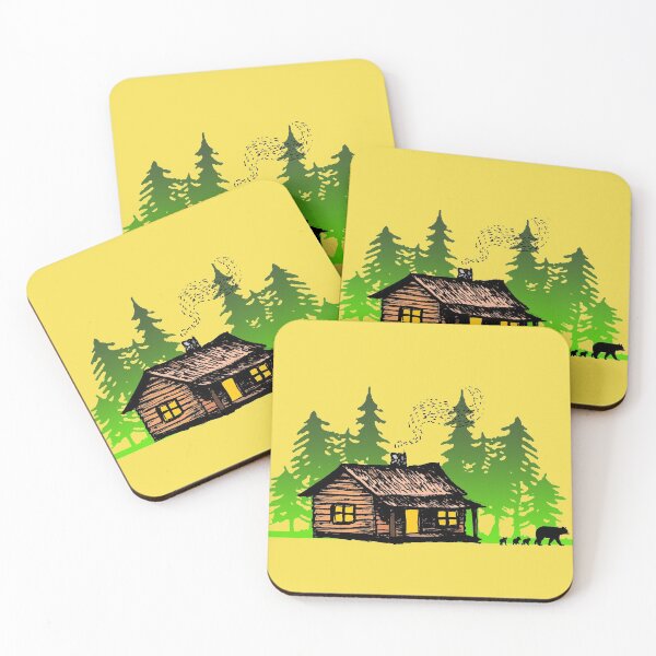 Item preview, CABIN WITHOUT BEARS designed and sold by Jean Gregory Evans.