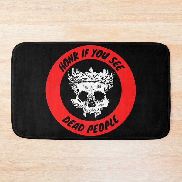 Item preview, Honk If You See Dead People - Funny Scary Skull design designed and sold by LordAudes.