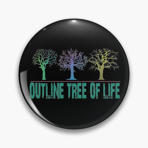 Item preview, OUTLINE TREE OF LIFE T - SHIRTS designed and sold by STTrillion.