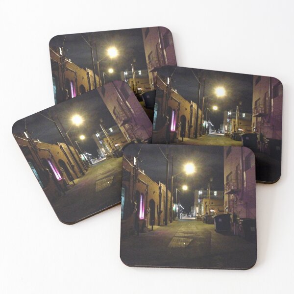 Item preview, Gritty alleyway Tucson AZ at night designed and sold by azroger.