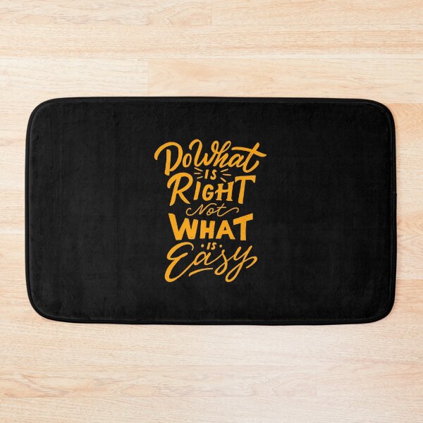 Item preview, Copy of Do what is right not what is easy designed and sold by HumanwreckageRB.