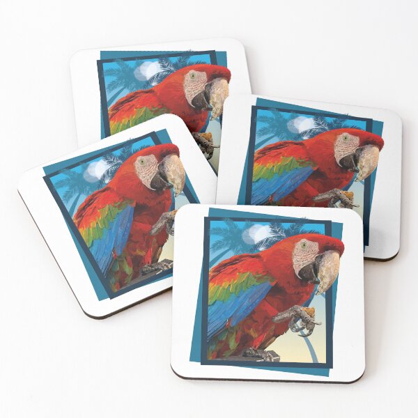 Item preview, scarlet macaw designed and sold by obscurite.