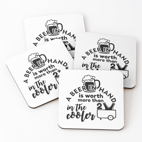 Item preview, A beer in hand is worth more than 2 in the cooler designed and sold by SasKloset.