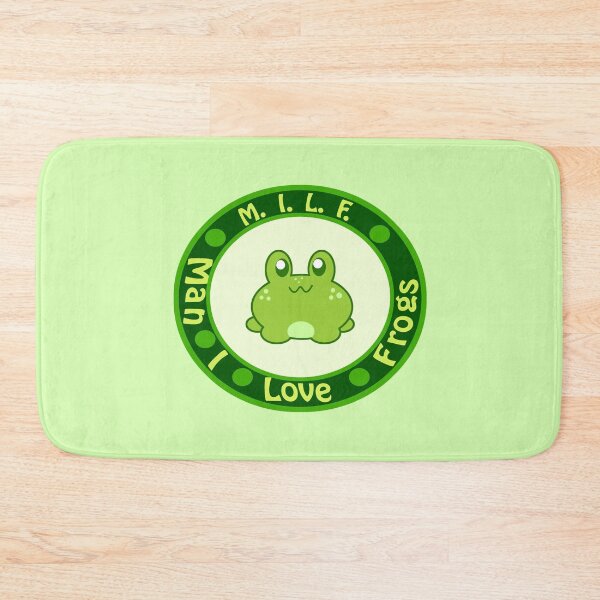 Item preview, I love Frogs MILF Logo designed and sold by Sixthsun.