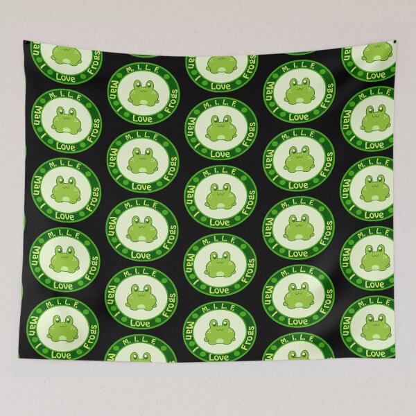 Item preview, I love Frogs MILF Logo designed and sold by Sixthsun.